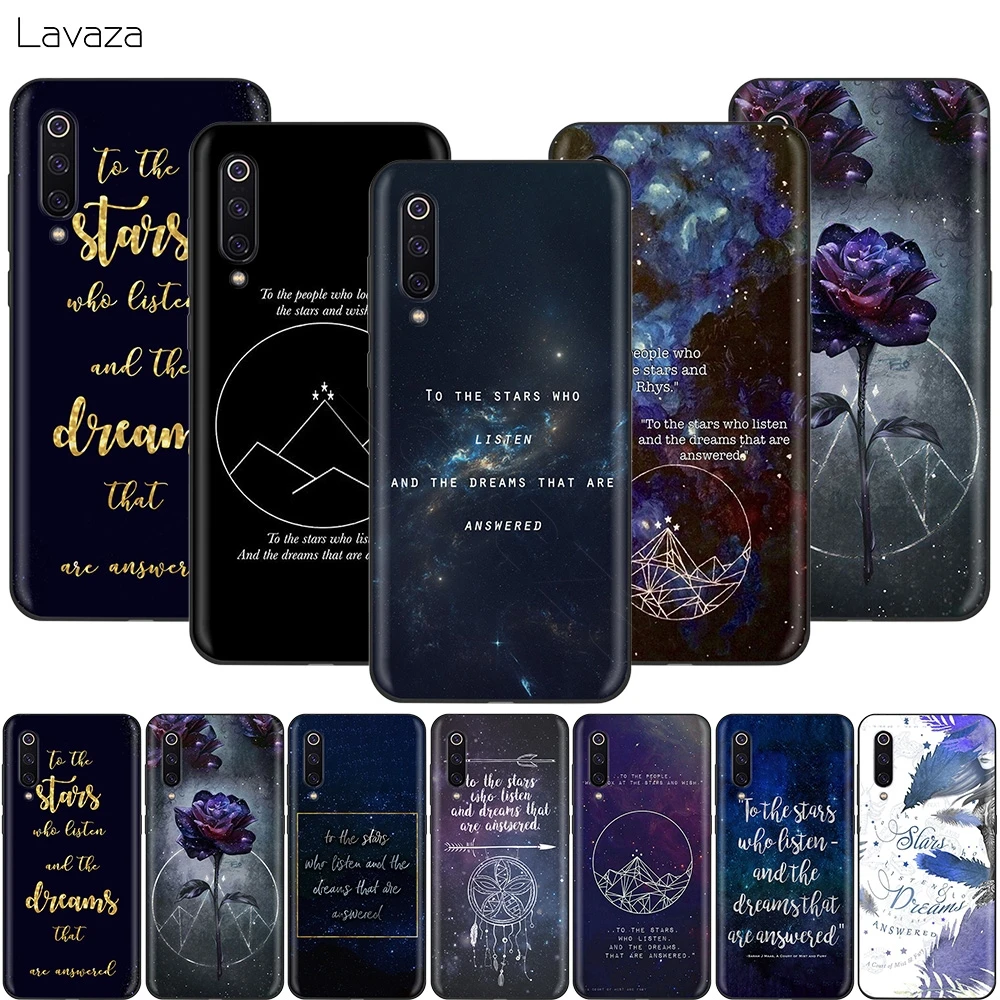 

Lavaza A Court of Mist and Fury Sarah J Maas Case for Xiaomi Mi 9 8 6 A1 A2 Pocophone F1 Lite Max 3