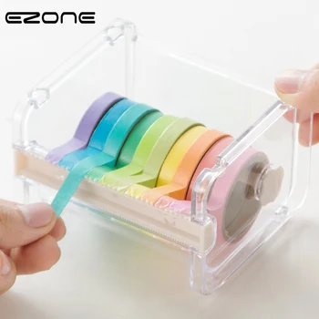 EZONE Japanese Style Masking Tape Cutter Washi Tape Creative Storage Organizer Cutter Office Tape Dispenser School Office Supply
EZONE Japanese Style Masking Tape Cutter Washi Tape Creative Storage Organizer Cutter Office Tape Dispenser School Office Supply