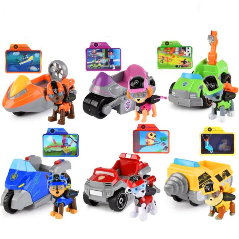 Paw patrol dog Anime Toys Figurine Plastic Toy Action Figure model patrulla canina toys Children Gifts
Paw patrol dog Anime Toys Figurine Plastic Toy Action Figure model patrulla canina toys Children Gifts