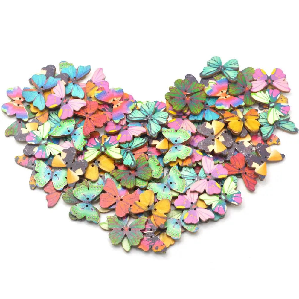 KALASO 50Pcs 2 Holes Mixed Colorful Butterfly Wooden Buttons Fit Sewing And Scrapbooking Sewing Buttons For Craft DIY Supplies
KALASO 50Pcs 2 Holes Mixed Colorful Butterfly Wooden Buttons Fit Sewing And Scrapbooking Sewing Buttons For Craft DIY Supplies