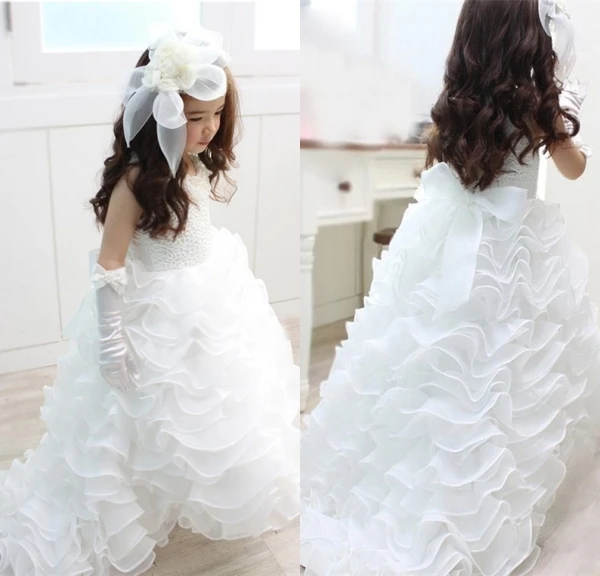 White Organza ruffles tiered Flower Girl Dresses For Weddings Pageant Dresses For Girls First Communion Dresses For Girls
White Organza ruffles tiered Flower Girl Dresses For Weddings Pageant Dresses For Girls First Communion Dresses For Girls