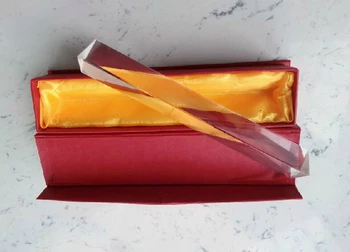 free shipping triangular prism triple prism lens optical lens high-quality optical glass prism 200*30*30mm
free shipping triangular prism triple prism lens optical lens high-quality optical glass prism 200*30*30mm