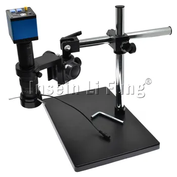 HD 1/2 Inch Image Sensor 1080P 60fps HDMI USB Industrial Microscope Camera+10X-180X Zoom C-mount Lens+Rotating Focus Bracket+LED
HD 1/2 Inch Image Sensor 1080P 60fps HDMI USB Industrial Microscope Camera+10X-180X Zoom C-mount Lens+Rotating Focus Bracket+LED