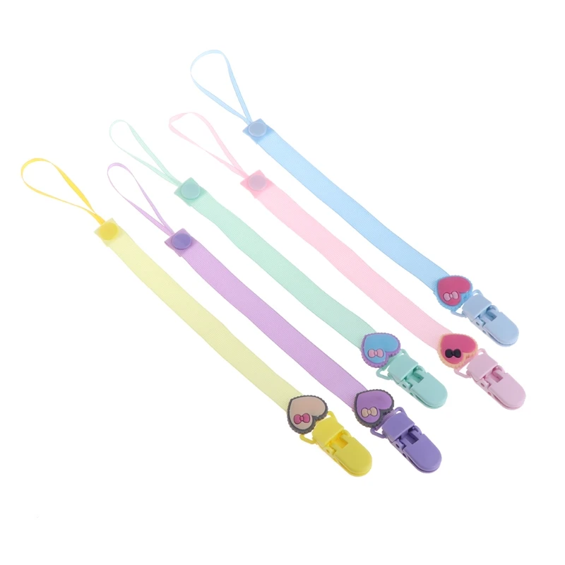 Baby Pacifier Chain Baby Silicone Pacifier Clip Dummy Holder Soother Chain Drop-resistant Buckle Strap
Baby Pacifier Chain Baby Silicone Pacifier Clip Dummy Holder Soother Chain Drop-resistant Buckle Strap