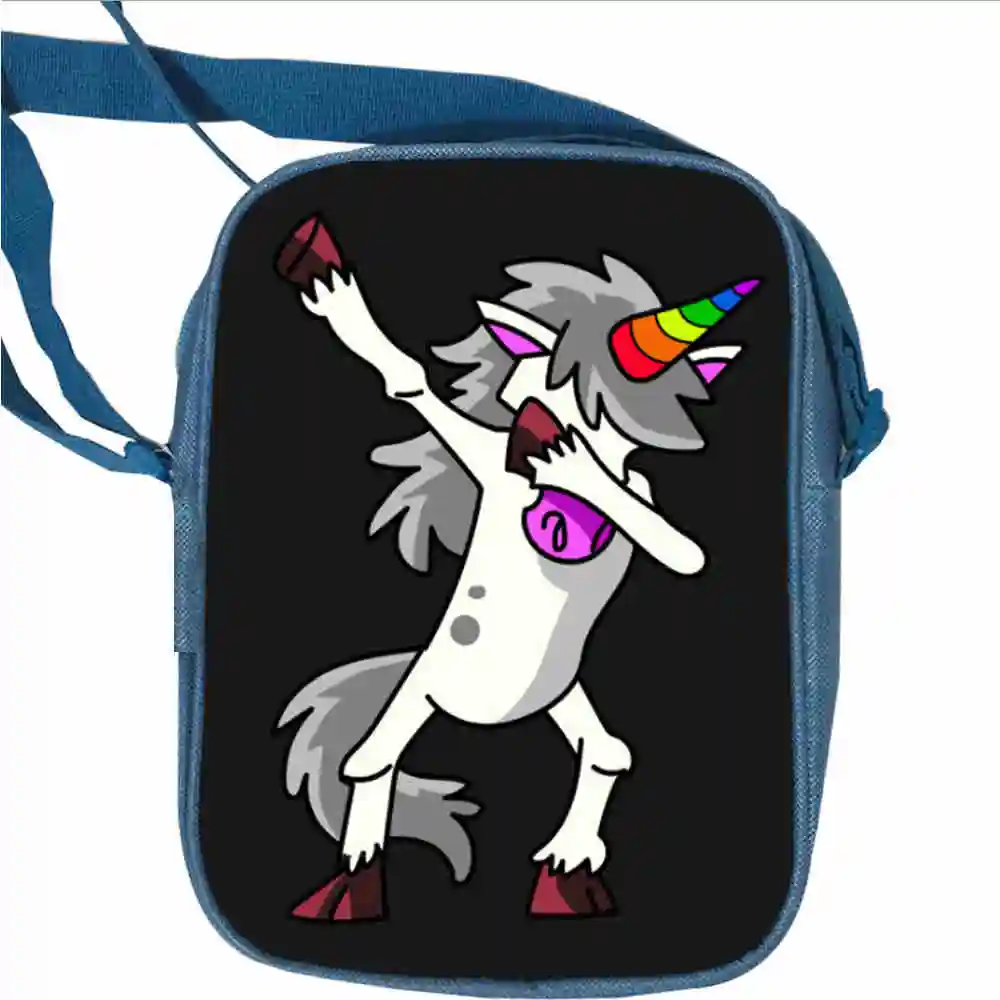 Сумки-мессенджеры с единорогом из аниме Dab Horse Goku Animal Wolf Galaxy дорожная сумка на