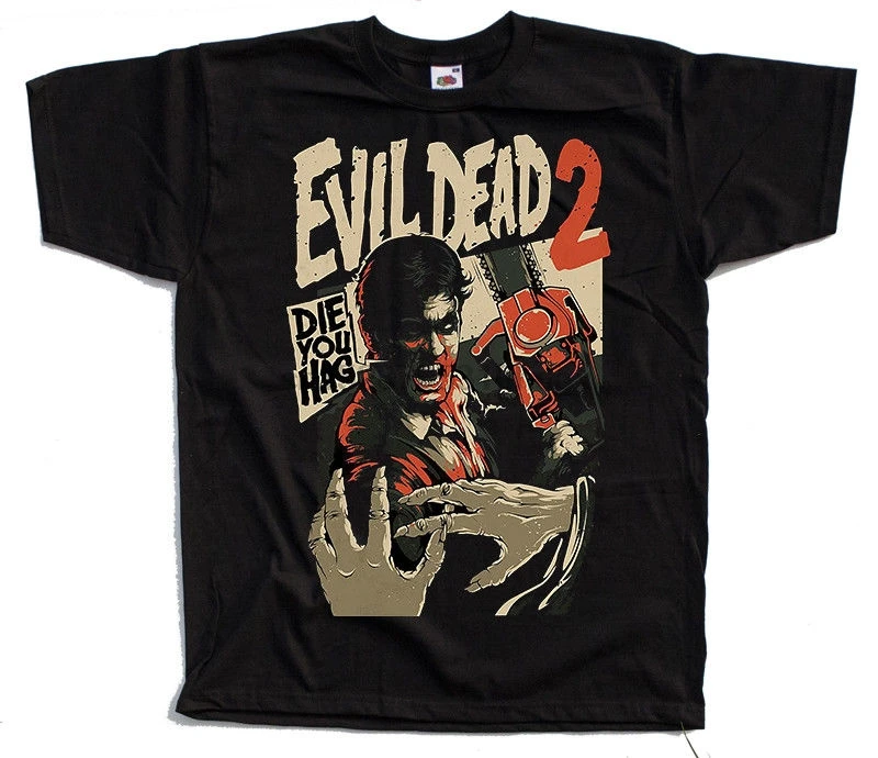 Evil Dead 2 Movie Men Tshirt Hip Hop Harajuku T Shirts Sexy Girl Tee Shirt Black And White T-Shirts Black Top
Evil Dead 2 Movie Men Tshirt Hip Hop Harajuku T Shirts Sexy Girl Tee Shirt Black And White T-Shirts Black Top