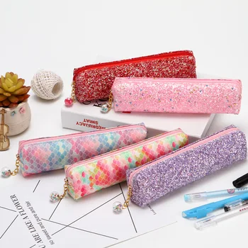 Cute Mermaid Glitter Sequins Pencil Case Office Student Pencils Bags Laser PU Pencilcase School Supplies Pen Bag Tools
Cute Mermaid Glitter Sequins Pencil Case Office Student Pencils Bags Laser PU Pencilcase School Supplies Pen Bag Tools