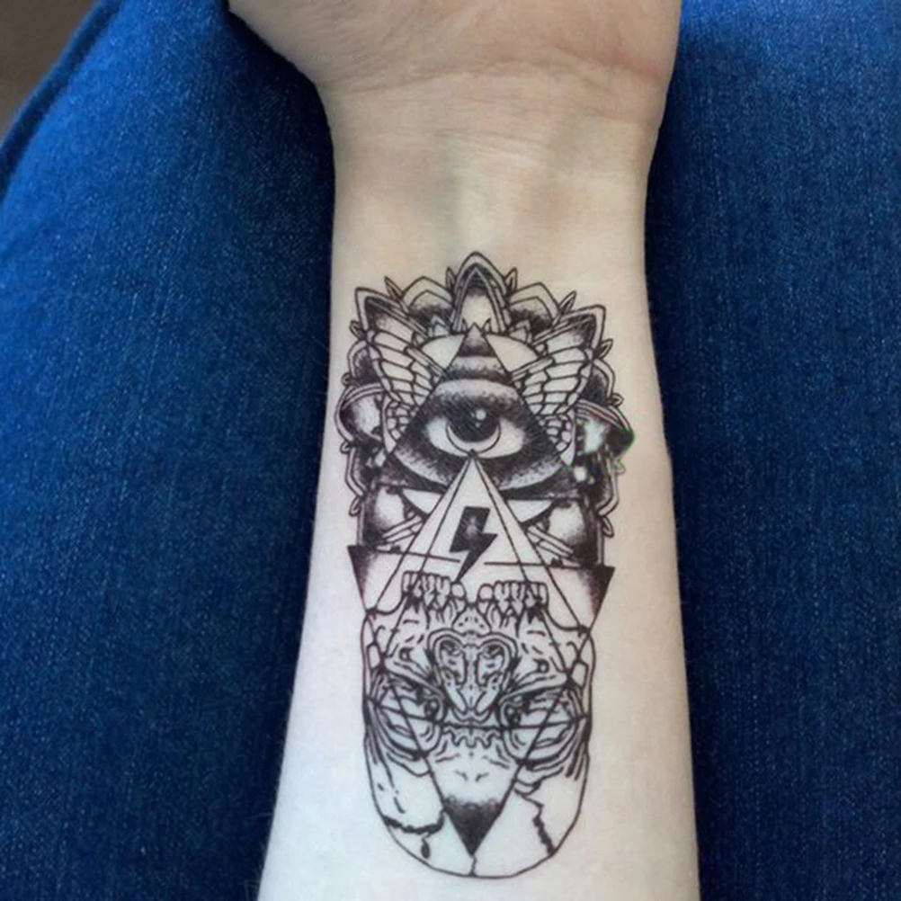 Temporary Waterproof Tattoo Sticker eye of God totem tattoo body Art Water Transfer fake tattoo flash Stickers Skin Tags
Temporary Waterproof Tattoo Sticker eye of God totem tattoo body Art Water Transfer fake tattoo flash Stickers Skin Tags