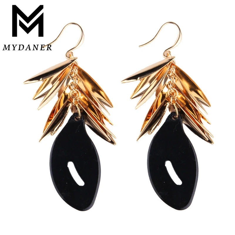 2017 New Arrival Hook Earrings Maxi Dangle Earrings Leaf Shaped Shinning Wedding Statement Jewelry Vintage Drop Earrings Women
2017 New Arrival Hook Earrings Maxi Dangle Earrings Leaf Shaped Shinning Wedding Statement Jewelry Vintage Drop Earrings Women