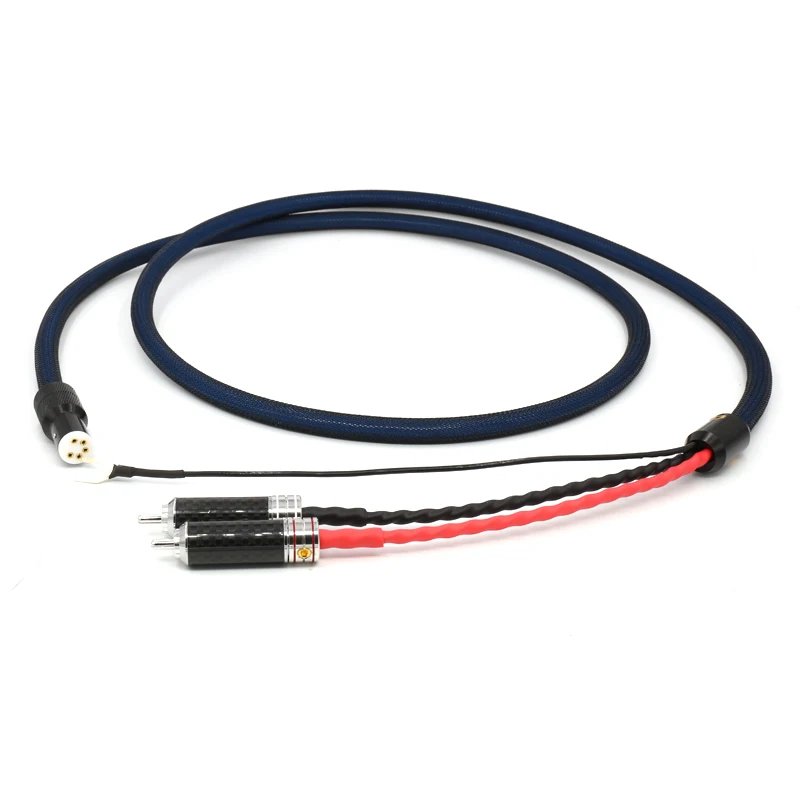 Free shipping 5N OFC silver plated Tonearm Cable 5 Pin DIN to RCA Phono Turntables Analog Cable with Rhodium plated RCA jack
Free shipping 5N OFC silver plated Tonearm Cable 5 Pin DIN to RCA Phono Turntables Analog Cable with Rhodium plated RCA jack