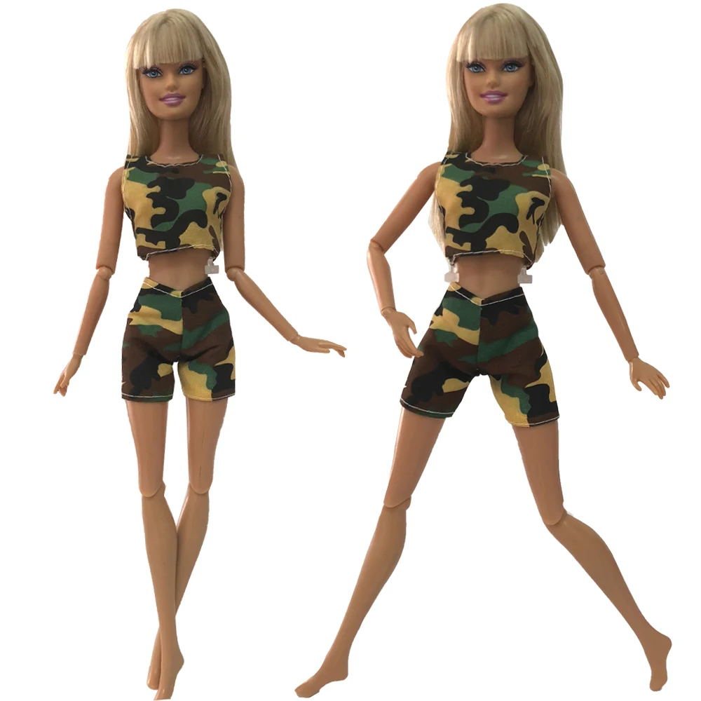 NK One Pcs Doll Aristocratic Casual Camouflage Suit Autumn Clothes Top Fashion Suit For Barbie Doll Accessories Toys 136B 5X
NK One Pcs Doll Aristocratic Casual Camouflage Suit Autumn Clothes Top Fashion Suit For Barbie Doll Accessories Toys 136B 5X
