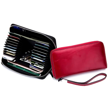 M-Yancy Women Genuine Leather Wallet Large Capacity Long Wallet Women Card Holders Genuine Leather Ladies Purse Id Card Holder
M-Yancy Women Genuine Leather Wallet Large Capacity Long Wallet Women Card Holders Genuine Leather Ladies Purse Id Card Holder