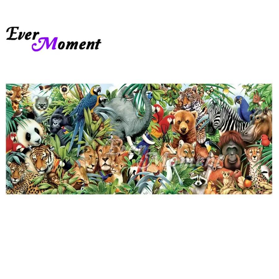 Ever Moment DIY Diamond Painting All Wild Animals Family Portrait Photo Full Square Drills 5D Rhinestone Wall Painting ASF1044
Ever Moment DIY Diamond Painting All Wild Animals Family Portrait Photo Full Square Drills 5D Rhinestone Wall Painting ASF1044