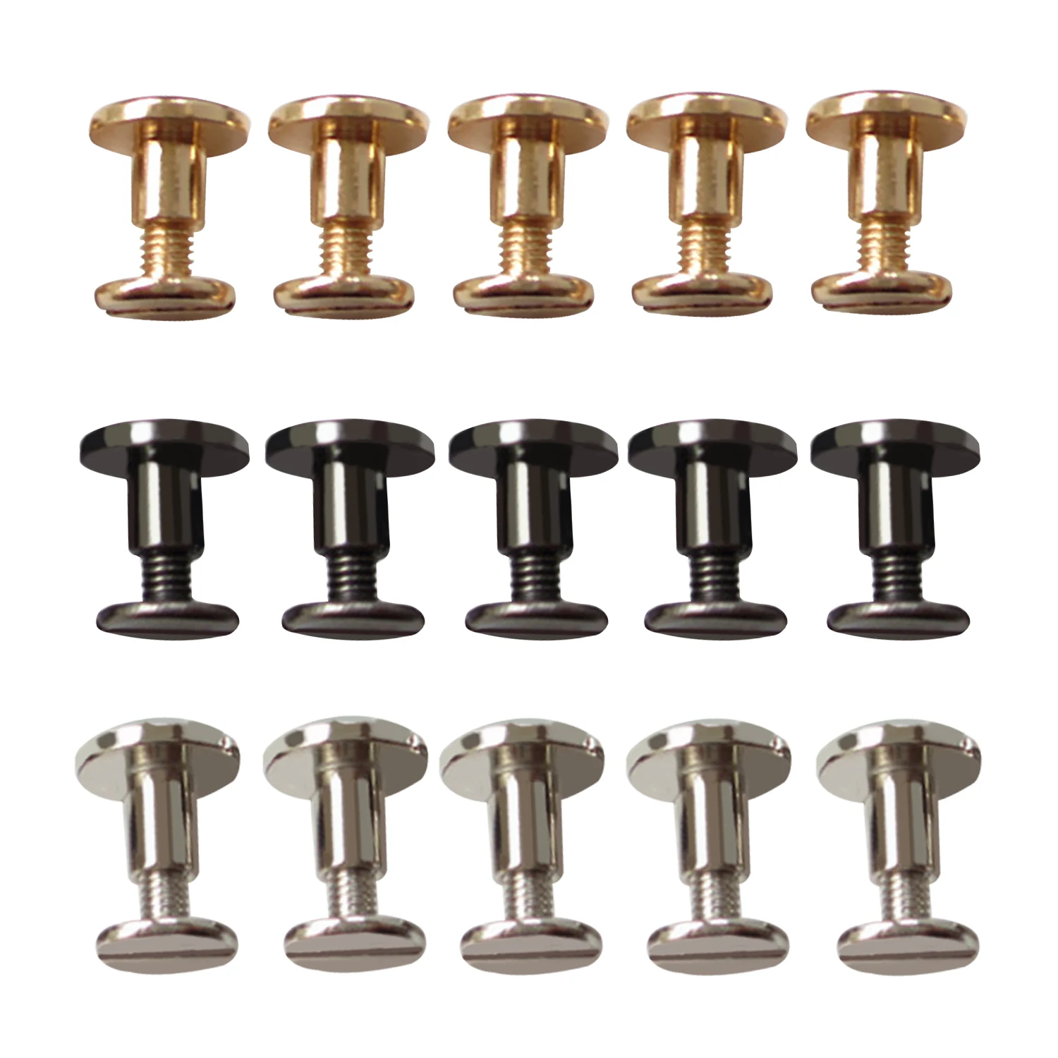20PCS 5mm Copper Flat Head Shape Studs Rivets with Screws for DIY Craft Leather Necklace Bags Shoes Jackets Belts
20PCS 5mm Copper Flat Head Shape Studs Rivets with Screws for DIY Craft Leather Necklace Bags Shoes Jackets Belts