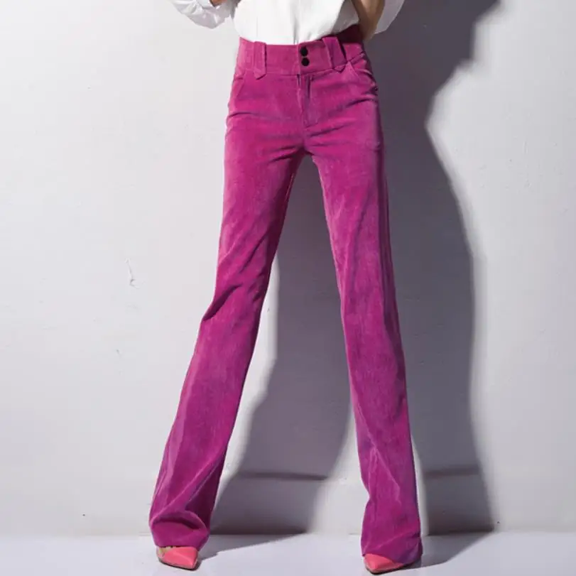 plus size 3XL!Women High Waist Corduroy Flare Pants 2019 spring Autumn Winter Fashion Women Trousers straight
plus size 3XL!Women High Waist Corduroy Flare Pants 2019 spring Autumn Winter Fashion Women Trousers straight