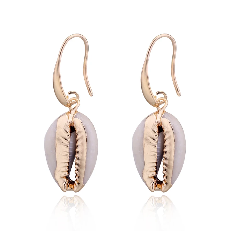 1pair Trendy Classical Sea Shell Lrregular Dangle Earrings For Women Weddings Unique Bohemia Gold Color Geometric Jewelry E85
1pair Trendy Classical Sea Shell Lrregular Dangle Earrings For Women Weddings Unique Bohemia Gold Color Geometric Jewelry E85