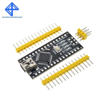 WAVGAT Nano Mini USB With the bootloader compatible Nano 3.0 controller CH340 USB driver 16Mhz Nano v3.0 Same as ATMEGA328P
WAVGAT Nano Mini USB With the bootloader compatible Nano 3.0 controller CH340 USB driver 16Mhz Nano v3.0 Same as ATMEGA328P