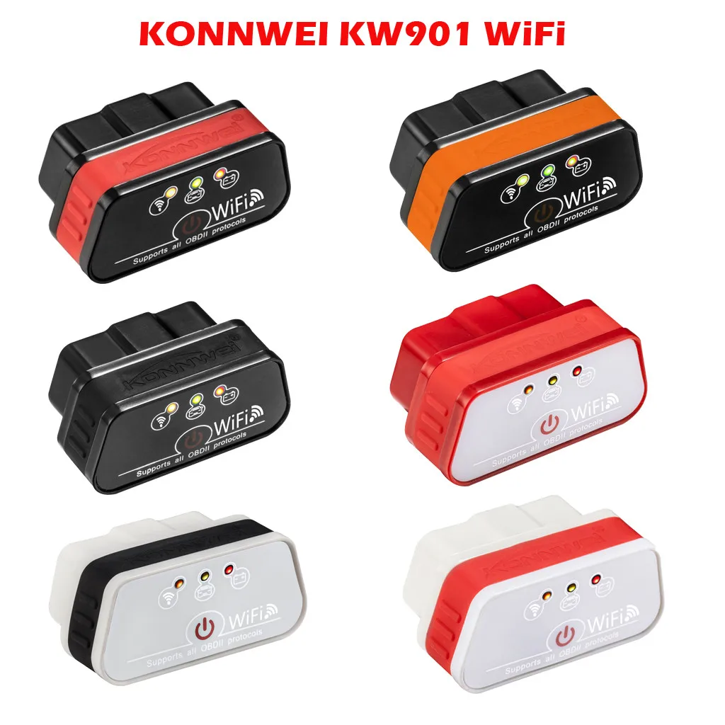 Code Readers & Scan Tools car code reader launch diagnostics auto scanner obd2 KW901 ELM327 Bluetooth 3.0 For iOS & AndroidMay21
Code Readers & Scan Tools car code reader launch diagnostics auto scanner obd2 KW901 ELM327 Bluetooth 3.0 For iOS & AndroidMay21