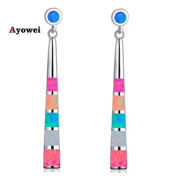 Wonderful Opal Jewelry Perfect Gifts Color Fire Opal Silver Stamped Drop Earrings Fashion Jewelry for Women OE599A
Wonderful Opal Jewelry Perfect Gifts Color Fire Opal Silver Stamped Drop Earrings Fashion Jewelry for Women OE599A