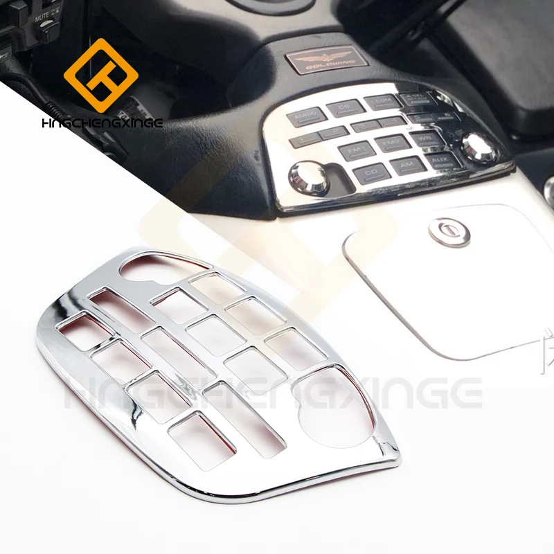 NEW Motorcycle Radio Accent Panel for 2001-2010 Honda Goldwing GL1800 Show Chrome 02 03 04 05 06 07 08 09
NEW Motorcycle Radio Accent Panel for 2001-2010 Honda Goldwing GL1800 Show Chrome 02 03 04 05 06 07 08 09