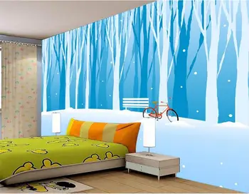 3d room wallpaper custom mural non-woven mural wallpaper blue white woods decoration painting 3d wallpaper for walls 3d 
3d room wallpaper custom mural non-woven mural wallpaper blue white woods decoration painting 3d wallpaper for walls 3d