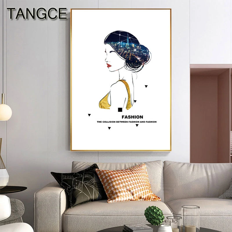 Nordic City Night on Face Canvas Poster n Print Yellow Clothes Wall Art Picture for Living Room Bedroom Fashion Home Decoration
Nordic City Night on Face Canvas Poster n Print Yellow Clothes Wall Art Picture for Living Room Bedroom Fashion Home Decoration