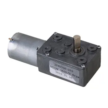 DC 12V 0.6RPM Square Low Speed High Torque Turbo Worm Geared Motor Right Angle Gear Motor
DC 12V 0.6RPM Square Low Speed High Torque Turbo Worm Geared Motor Right Angle Gear Motor
