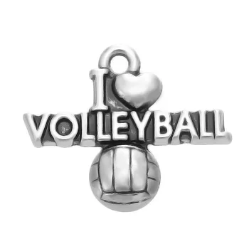 30PCS Fashion Latest Style DIY Jewelry Lettering I LOVE VOLLEYBALL Metal Pendant Jewelry Charms Dangle Accessories
30PCS Fashion Latest Style DIY Jewelry Lettering I LOVE VOLLEYBALL Metal Pendant Jewelry Charms Dangle Accessories