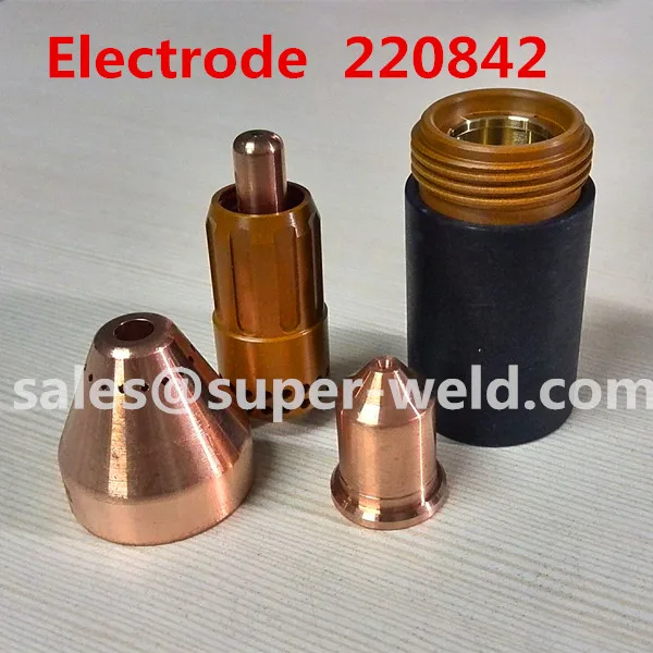 220842 Electrode Plasma Consumable 5pcs per lot for 45A/65A/85A/105A Plasma Cutting
220842 Electrode Plasma Consumable 5pcs per lot for 45A/65A/85A/105A Plasma Cutting