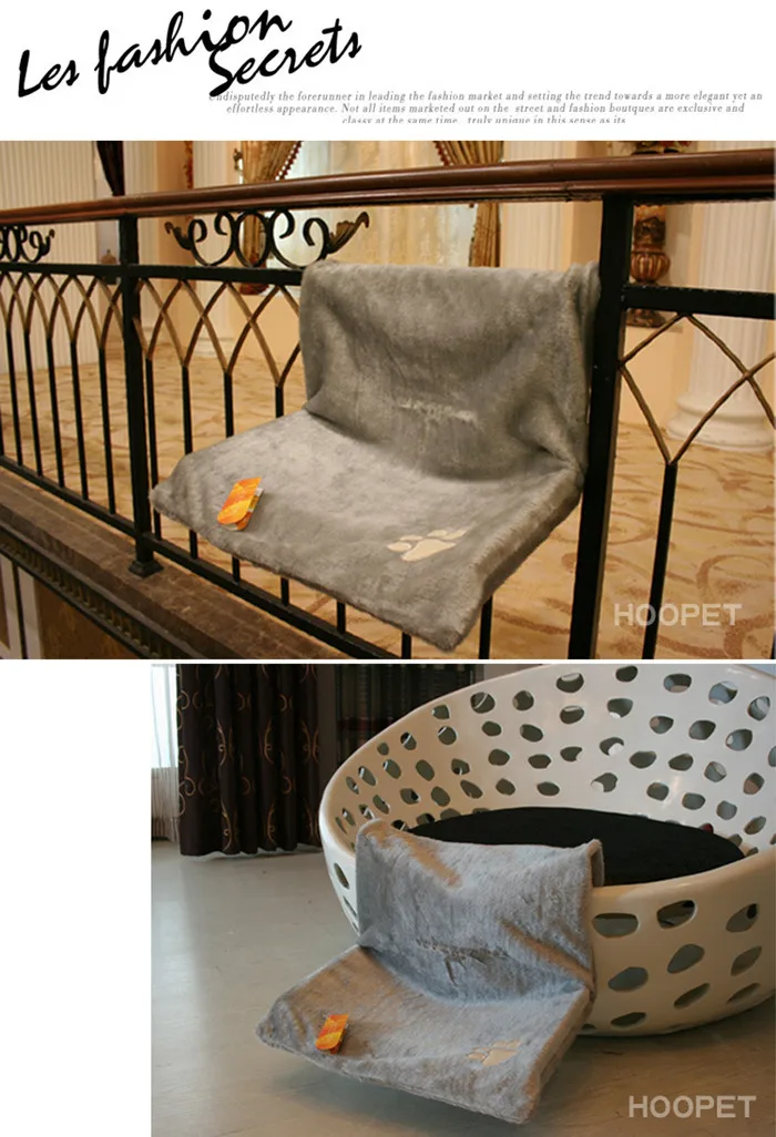 Foldable Cat Hammock Cradle Bed Cushion Soft Fur Removable Pet bed for About 5kg Pet Dropshipping (6)