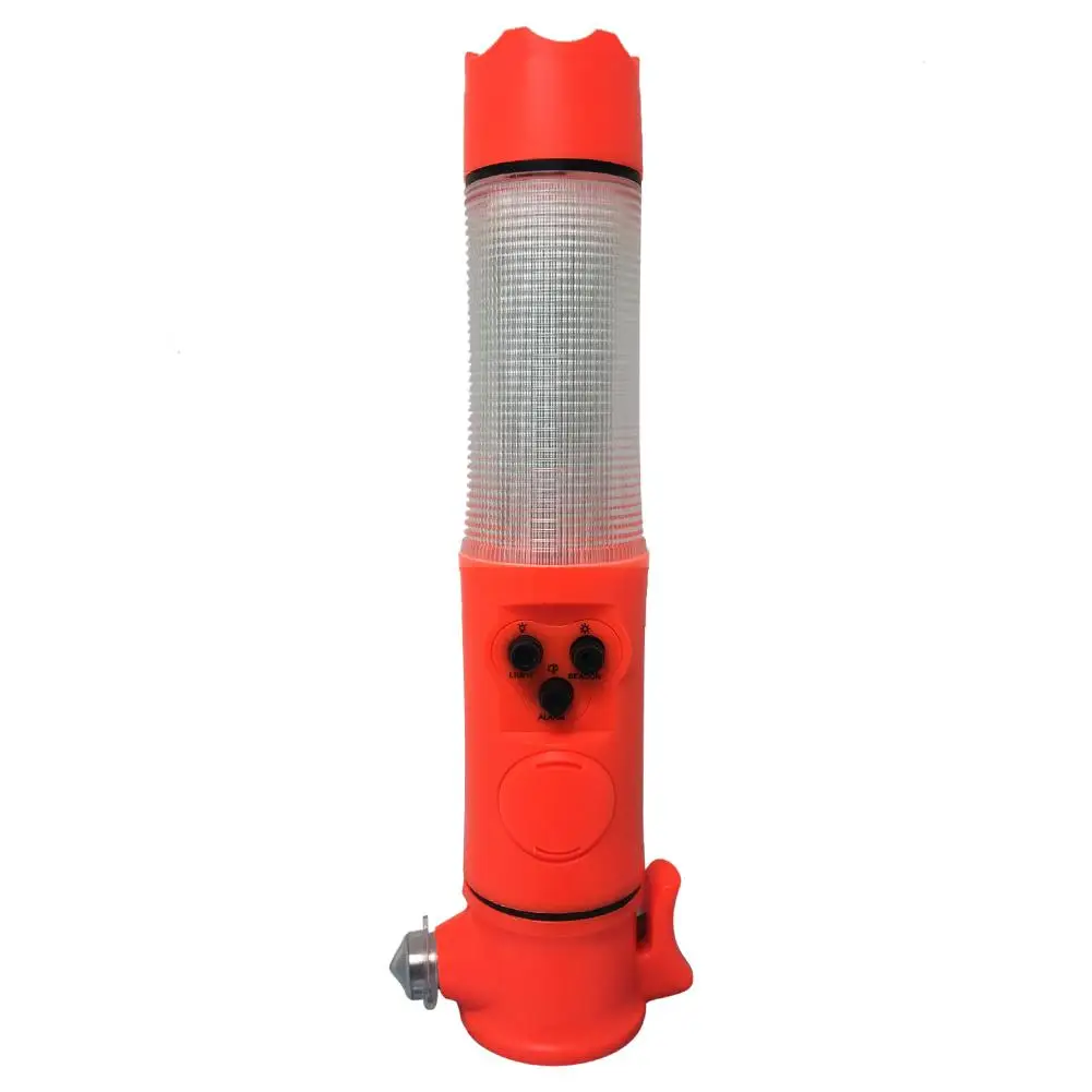5-IN-1 Multi-function Car Safety Protection Tool With Flashlight Alarm Safety Hammer
5-IN-1 Multi-function Car Safety Protection Tool With Flashlight Alarm Safety Hammer