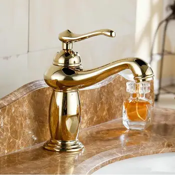 Free Shipping Bathroom Basin Faucet Gold finish Brass Mixer Tap with ceramic New arrival torneiras para banheiro ,mixer 5577
Free Shipping Bathroom Basin Faucet Gold finish Brass Mixer Tap with ceramic New arrival torneiras para banheiro ,mixer 5577