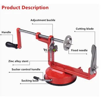 KITNEWER High-quality stainless steel manual potato machine / Tornado potato slicer strange new home kitchen tool
KITNEWER High-quality stainless steel manual potato machine / Tornado potato slicer strange new home kitchen tool