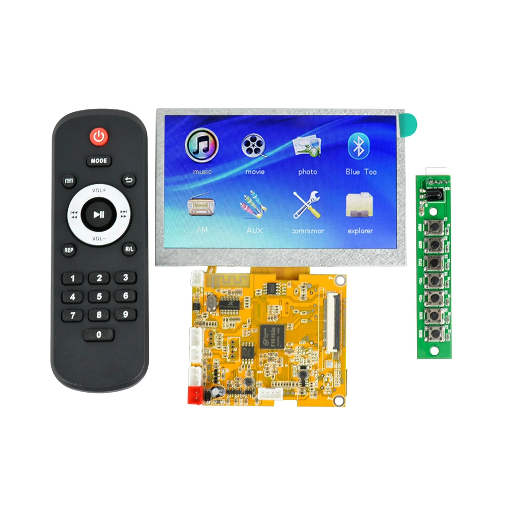 5V Lossless Bluetooth 4.3Inch LCD Bluetooth Decoder DTS FLAC APE AC3 WAV MP3 Decoder Board Decoding
5V Lossless Bluetooth 4.3Inch LCD Bluetooth Decoder DTS FLAC APE AC3 WAV MP3 Decoder Board Decoding