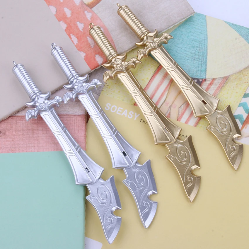 1pc 0.5mm Unique and Novel Modeling Knife gel Pen Writing Office Pens School Supplies Stationery For Kids Student Gift
1pc 0.5mm Unique and Novel Modeling Knife gel Pen Writing Office Pens School Supplies Stationery For Kids Student Gift