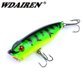 1Pcs Topwater Popper Fishing Lure isca 7cm 12g artificial fishing bait Crankbait Wobblers 6# high carbon steel hook Fishing Lure
1Pcs Topwater Popper Fishing Lure isca 7cm 12g artificial fishing bait Crankbait Wobblers 6# high carbon steel hook Fishing Lure