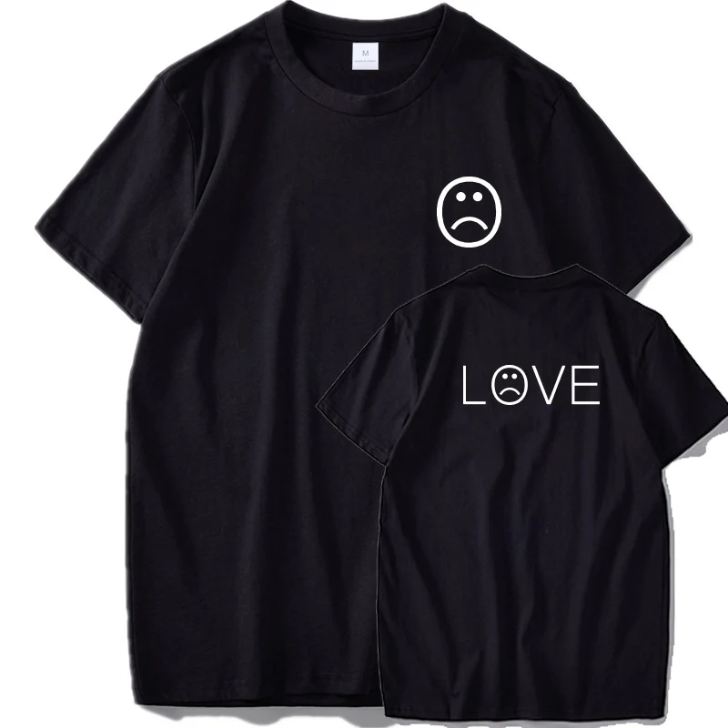 Rapper T-shirt Love Back Print Casual Shirt High Quality Short Sleeve O-neck Hip Hop Summer Tops Drop Ship
Rapper T-shirt Love Back Print Casual Shirt High Quality Short Sleeve O-neck Hip Hop Summer Tops Drop Ship