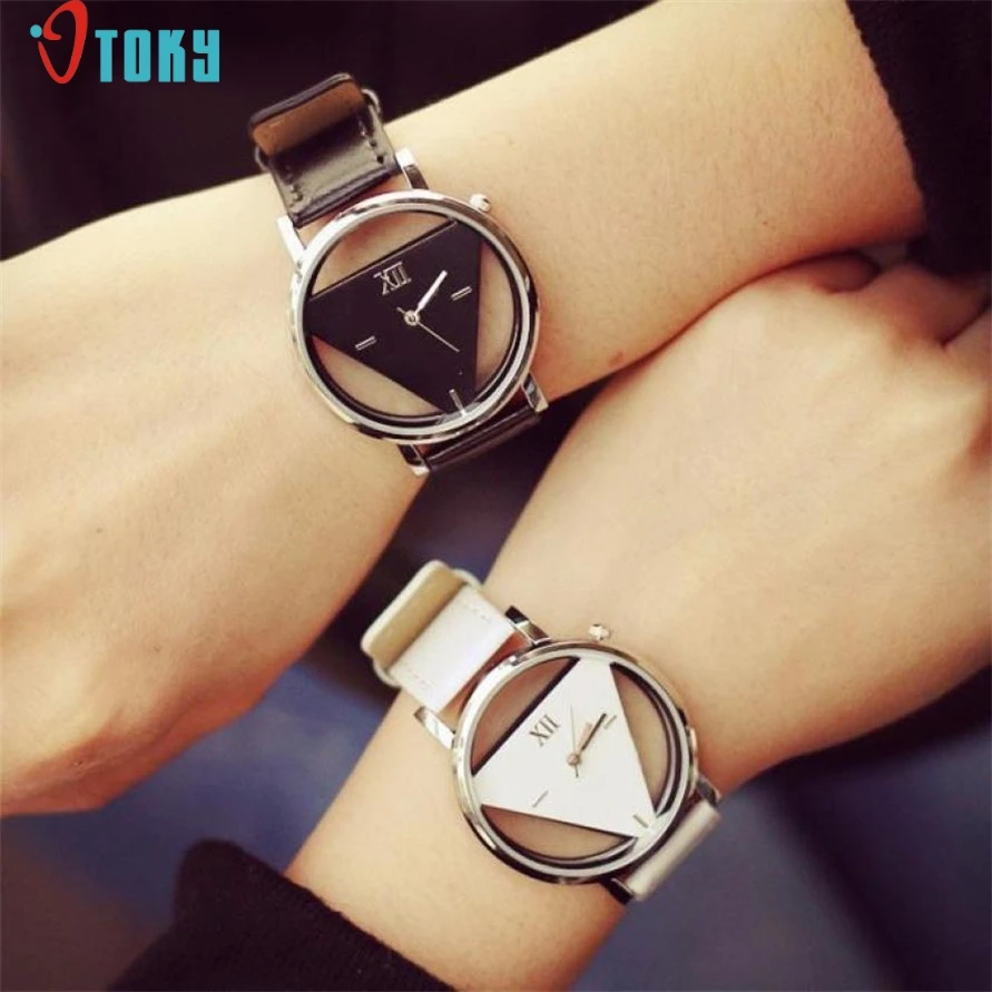 OTOKY Dressflow Mens Womens Fashion Unique Hollowed Out Triangular Dial Quartz Wrist Watch 161219 Drop Shipping
OTOKY Dressflow Mens Womens Fashion Unique Hollowed Out Triangular Dial Quartz Wrist Watch 161219 Drop Shipping