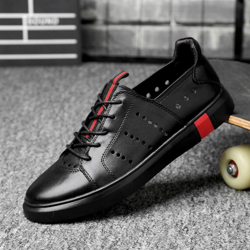 Brand Men Casual Shoes outdoor New Fashion Casual fashion Shoes Men Breathable genuine leather Spring lace up Men Shoes Sports 4
Brand Men Casual Shoes outdoor New Fashion Casual fashion Shoes Men Breathable genuine leather Spring lace up Men Shoes Sports 4
