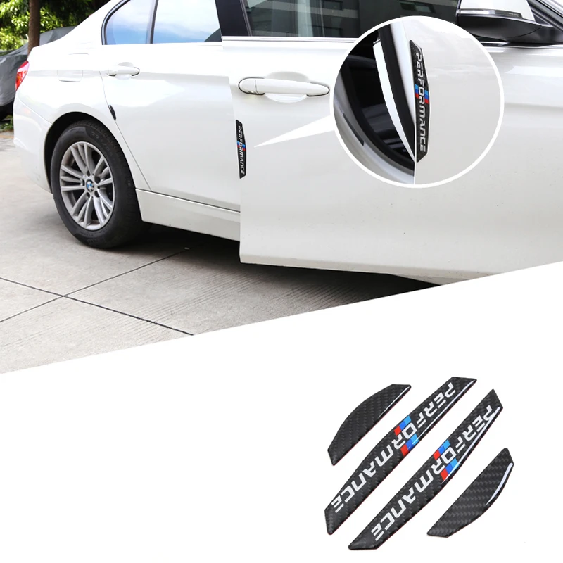 Carbon fiber Car door protector Anti-collision Strips side stickers For BMW 1 2 3 4 5 7 Series X1 X3 X4 X5 X6 F30 F10 F15 F16 | Автомобили