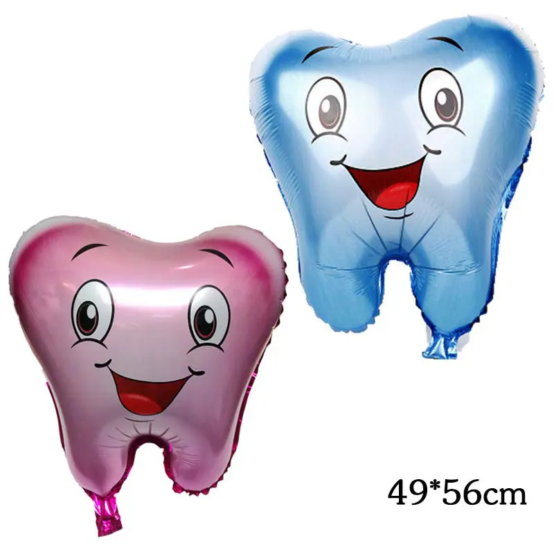 1PC Large Tooth Foil air Balloons kids lovely Inflatable Globos happy Birthday Party decorations baby shower party Supplies
1PC Large Tooth Foil air Balloons kids lovely Inflatable Globos happy Birthday Party decorations baby shower party Supplies