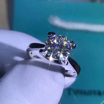 925 sterling silver ring 1ct 2ct 3ct Trendy style Diamond Moissanite ring Wedding jewelry Party Anniversary Ring For Women
925 sterling silver ring 1ct 2ct 3ct Trendy style Diamond Moissanite ring Wedding jewelry Party Anniversary Ring For Women