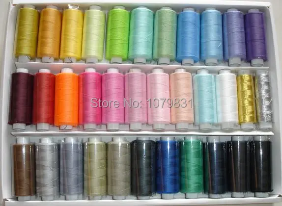 33 colors mixed 400 yards each polyester hand / machine sewing thread kit sewing machine parts
33 colors mixed 400 yards each polyester hand / machine sewing thread kit sewing machine parts
