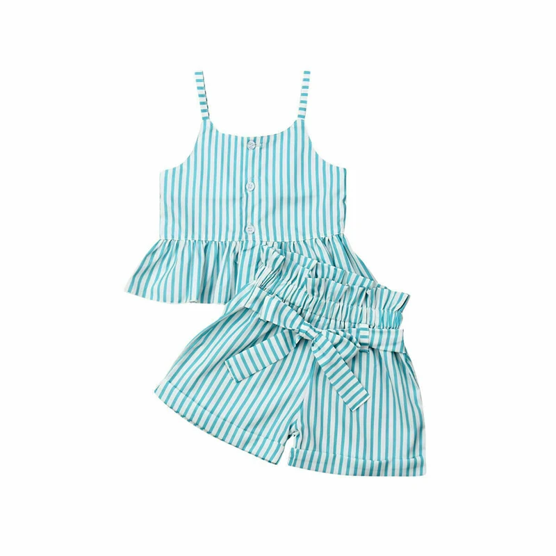 2pcs Newborn Infant Baby Girl Summer Clothes Tops T-Shirt Vest Shorts Pants Striped Outfits Baby Clothing Set
2pcs Newborn Infant Baby Girl Summer Clothes Tops T-Shirt Vest Shorts Pants Striped Outfits Baby Clothing Set