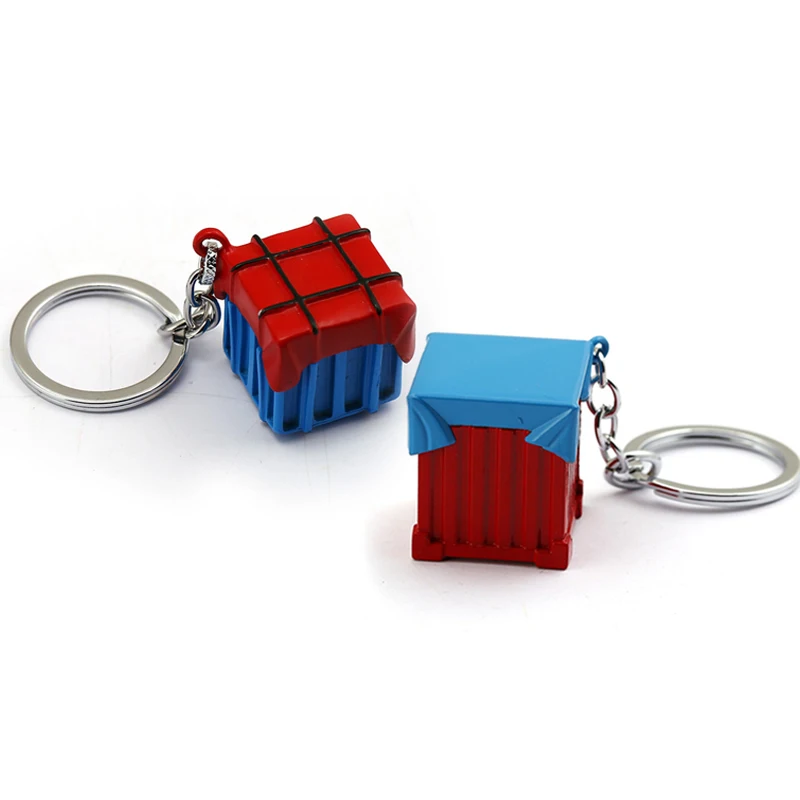 New Game Pubg Keychain PUBG Airdrop Box Key Chain Blue 2 Models Key Ring Toy For Men Car Women Bag Jewelry llaveros Porte Clef
New Game Pubg Keychain PUBG Airdrop Box Key Chain Blue 2 Models Key Ring Toy For Men Car Women Bag Jewelry llaveros Porte Clef