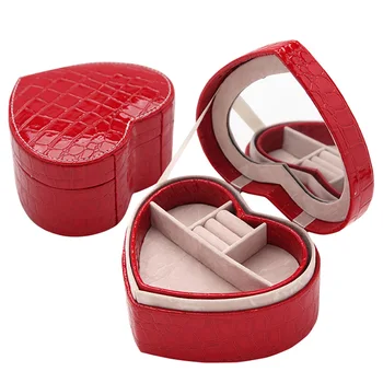 Heart Wedding Flannel Earrings Ring Box Jewelry Display Case Gift boxes Amazing New
Heart Wedding Flannel Earrings Ring Box Jewelry Display Case Gift boxes Amazing New