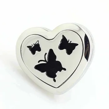 Stainless Steel Heart Shape Butterfly Car Perfume Diffuser Car Essential Oil Diffuser Aromatherapy 
Stainless Steel Heart Shape Butterfly Car Perfume Diffuser Car Essential Oil Diffuser Aromatherapy