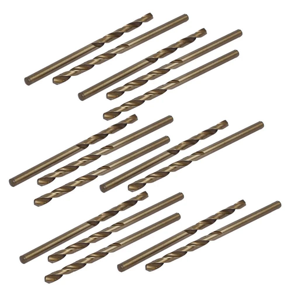 Uxcell 15PCS 1.9-3.9mm Dia. Split Point HSS High Speed Steel Cobalt Metric Twist Drill Bit Drilling Tool
Uxcell 15PCS 1.9-3.9mm Dia. Split Point HSS High Speed Steel Cobalt Metric Twist Drill Bit Drilling Tool