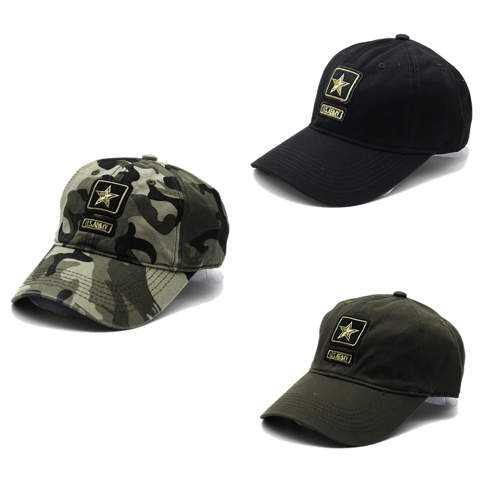 Cotton Army Caps Men Women Tactical Adjustable Letter Star Embroidery Baseball Cap Outdoor Sports Camouflage Hats Unisex Casual
Cotton Army Caps Men Women Tactical Adjustable Letter Star Embroidery Baseball Cap Outdoor Sports Camouflage Hats Unisex Casual