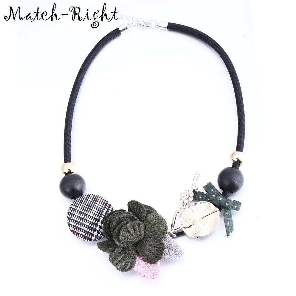 Match-Right Trendy Women Rope Chain Necklaces & Pendants Faric Flower Statement Necklace BowKnot for Women Jewelry SP242
Match-Right Trendy Women Rope Chain Necklaces & Pendants Faric Flower Statement Necklace BowKnot for Women Jewelry SP242